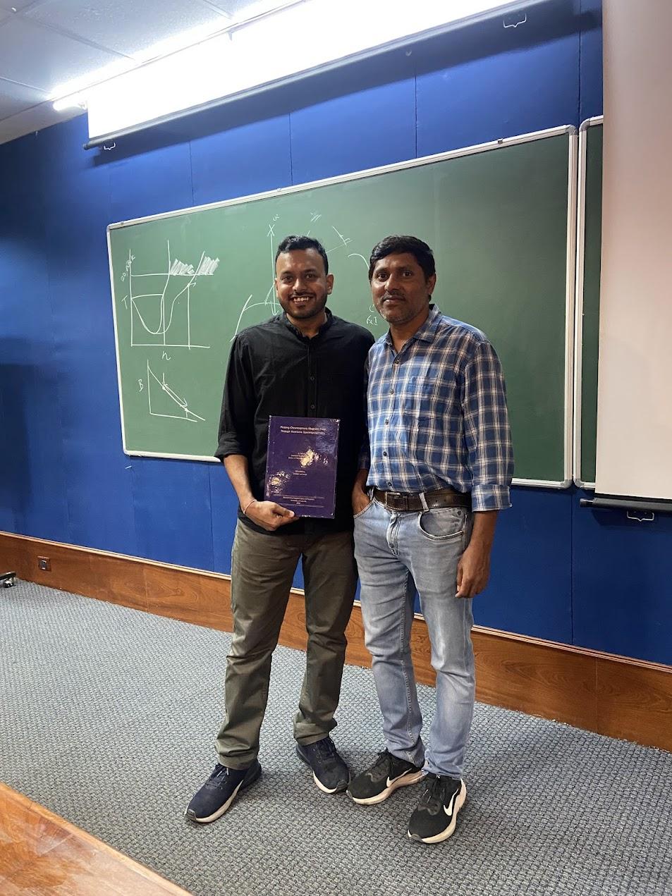 A doctoral milestone
